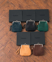 Butler Verner Sails バトラーバーナーセイルズ 日本製 国産ホースレザーがま口ミニウォレット JW-2715 12335