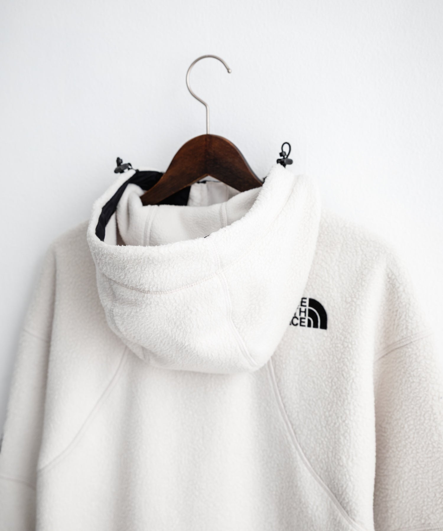 日本未展開モデル THE NORTH FACE ノースフェイス WHITE LABEL ホワイトレーベル TROMS FLEECE JACKET ショートボアフリースフーディージャケット 16565