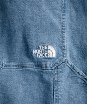 THE NORTH FACE WHITE LABEL BRIS DENIM SHORTS ロゴ刺繍ワイドデニムイージーショートパンツ 16164