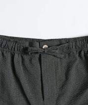 しじら織り甚平 上下セット 無地/ストライプ 14156