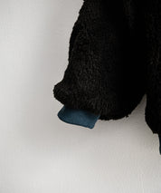 KRIFF MAYER クリフメイヤー 2WAY リバーシブルひっくりスタンドネックボアジャケット/ロゴ刺繍入りボアブルゾン 2514404 14796