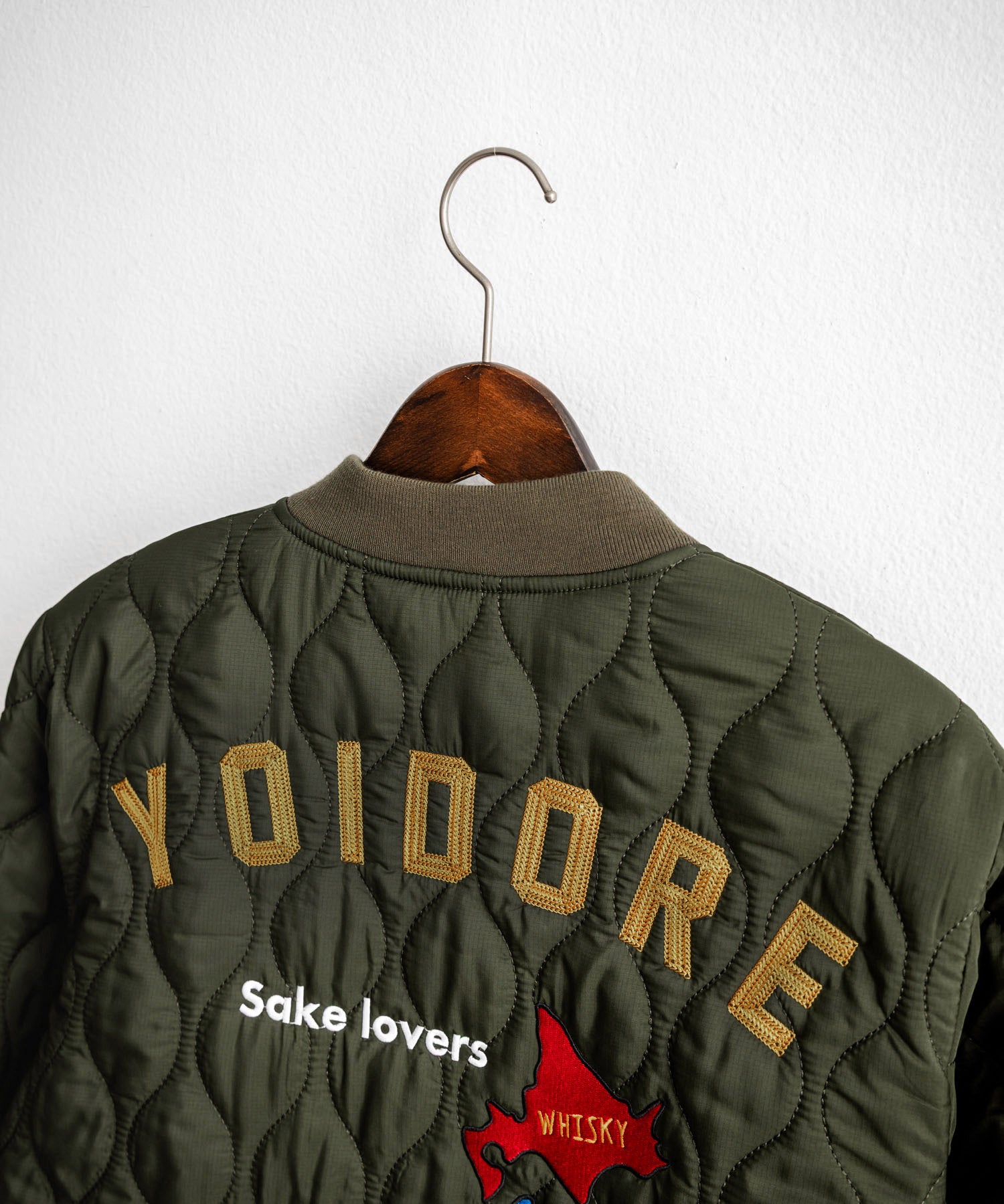 YOIDORE 酔いどれ スーベニア刺繍キルティング2wayリバーシブルジャケット 14890