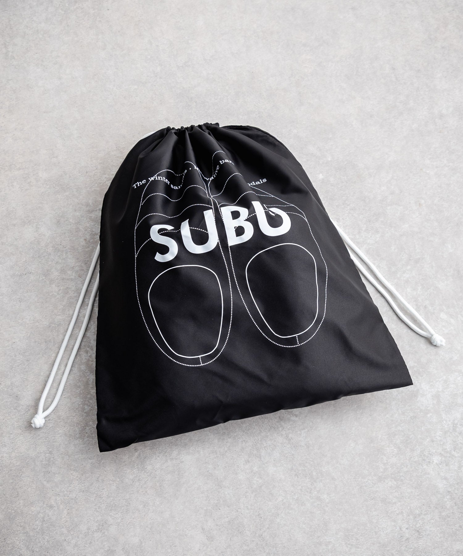 【SUBU/スブ】 サンダル F-line/ワンポイントロゴ刺繍モックシューズスリッポンスリッパ 15384