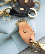 Butler Verner Sails バトラーバーナーセイルズ 日本製 国産ブラス×栃木レザーダブルキーホルダー JA-1897 11048