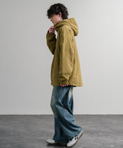 HUF ハフ ALL CAPS SHELL JACKET オーバーサイズラグランスリーブナイロンジャケット 15017