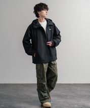 HUF ハフ ALL CAPS SHELL JACKET オーバーサイズラグランスリーブナイロンジャケット 15017