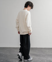 HUF ハフ TRANSIT AUTHORITY CREWNECK オーバーサイズ裏起毛トレーナースウェット	15019