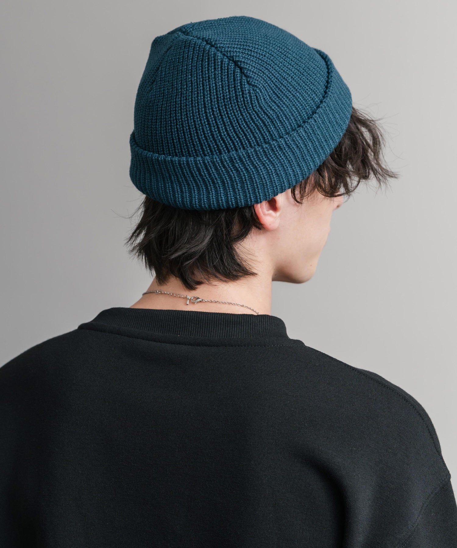 HUF ハフ USUAL CUFF BEANIE ワンポイントフラッグラベルニット帽/ビーニー 15023