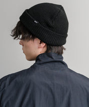 HUF ハフ USUAL CUFF BEANIE ワンポイントフラッグラベルニット帽/ビーニー 15023