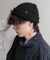 HUF ハフ USUAL CUFF BEANIE ワンポイントフラッグラベルニット帽/ビーニー 15023