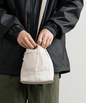 新色追加 日本未展開モデル THE NORTH FACE ザ・ノースフェイス WHITE LABEL LINDEN MESH BUCKET BAG MINI 2WAYバケットバッグミニ 韓国限定 15051