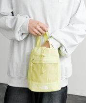 新色追加 日本未展開モデル THE NORTH FACE ザ・ノースフェイス WHITE LABEL LINDEN MESH BUCKET BAG MINI 2WAYバケットバッグミニ 韓国限定 15051