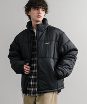 HUF ハフ SEQUOIA PUFFER JACKET REALTREE SEQUOIA PUFFER オーバーサイズワンポイントロゴ中綿ジャケット 15056