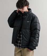 HUF ハフ SEQUOIA PUFFER JACKET REALTREE SEQUOIA PUFFER オーバーサイズワンポイントロゴ中綿ジャケット 15056