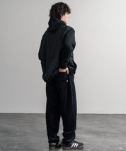 HUF ハフ CROMER CORDUROY PANT ワンポイントロゴ刺繍入りコーデュロイテーパードワイドパンツ 15060