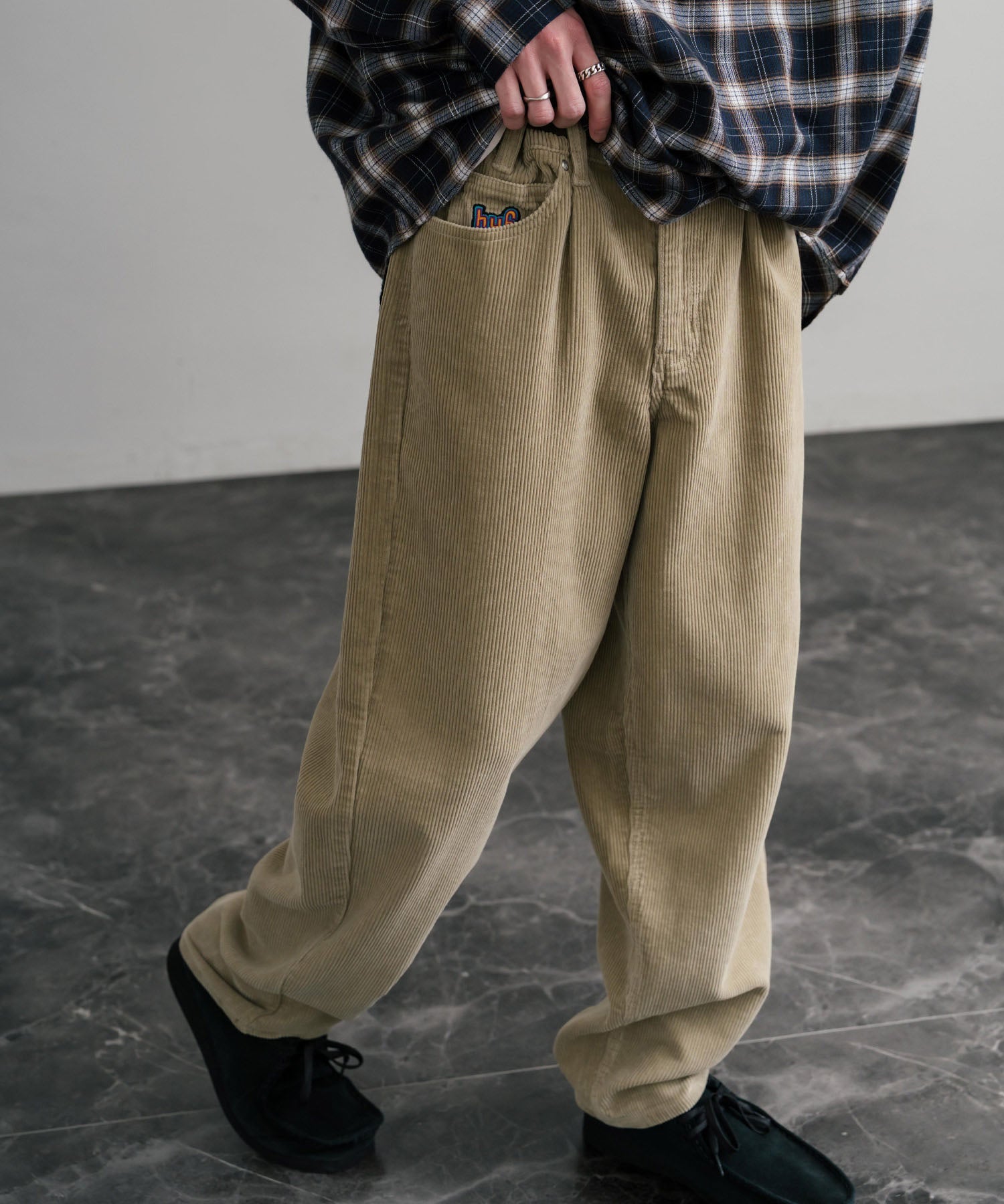 huf コーデュロイパンツ HUF カーゴパンツ コーデュロイ 2way TWO CORD