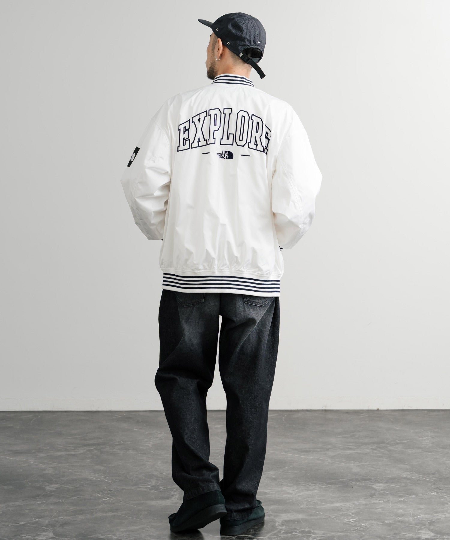 日本未展開モデル THE NORTH FACE ザ・ノースフェイス WHITE LABEL ホワイトレーベル SPORTY BOMBER JACKET/ボマージャケット 15061