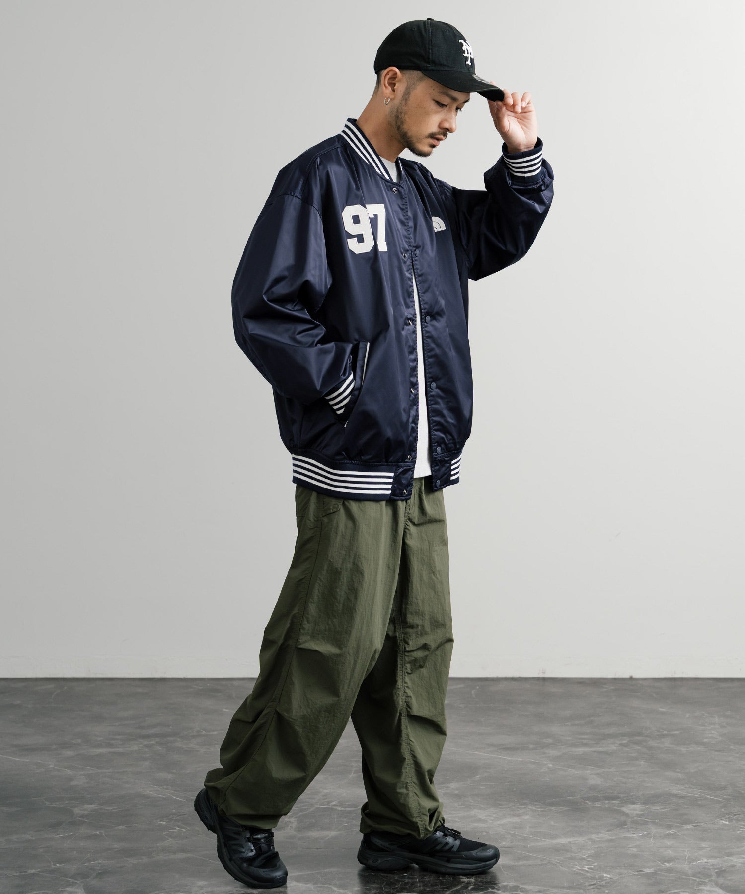 日本未展開モデル THE NORTH FACE ザ・ノースフェイス WHITE LABEL ホワイトレーベル SPORTY BOMBER JACKET/ボマージャケット 15061