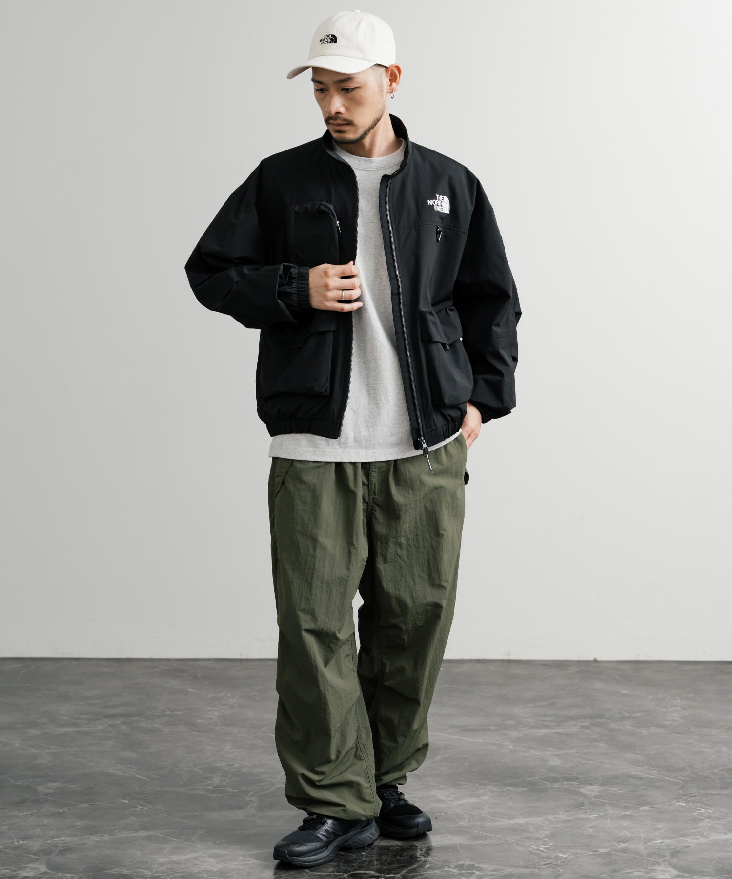 日本未展開モデル THE NORTH FACE ザ・ノースフェイス NEILTON JACKET WHITE LABEL ホワイトレーベル ナイロンジャケット 15062