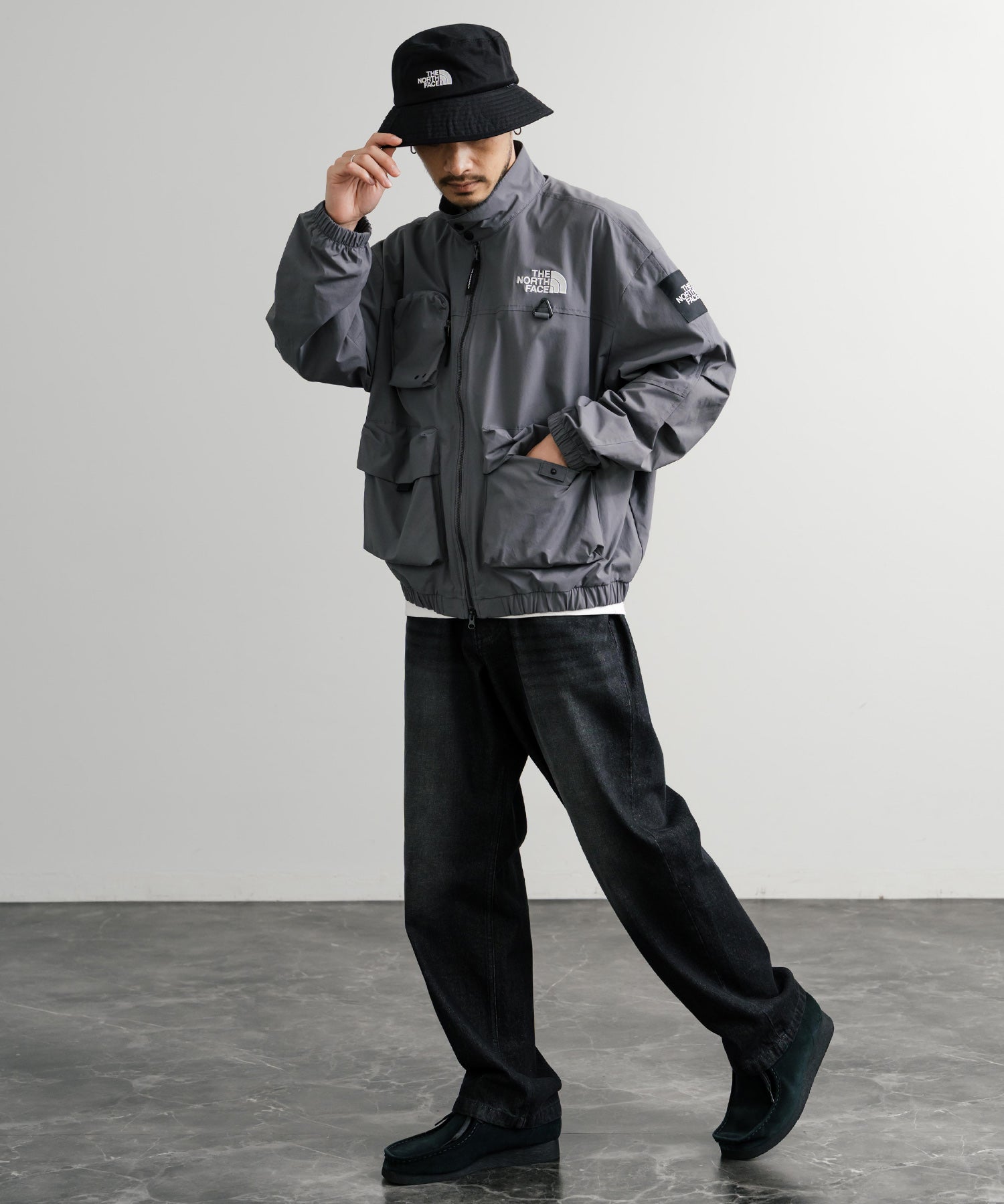 日本未展開モデル THE NORTH FACE ザ・ノースフェイス NEILTON JACKET WHITE LABEL ホワイトレーベル ナイロンジャケット 15062