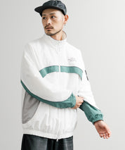 日本未展開モデル THE NORTH FACE ザ・ノースフェイス WHITE LABEL ホワイトレーベル KICKFLEX JACKET 配色切替パイピングロゴ刺繍ナイロンジャケット 15063
