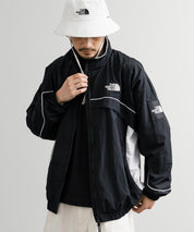 日本未展開モデル THE NORTH FACE ザ・ノースフェイス WHITE LABEL ホワイトレーベル KICKFLEX JACKET 配色切替パイピングロゴ刺繍ナイロンジャケット 15063