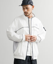 日本未展開モデル THE NORTH FACE ザ・ノースフェイス WHITE LABEL ホワイトレーベル KICKFLEX JACKET 配色切替パイピングロゴ刺繍ナイロンジャケット 15063