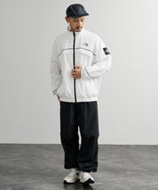 日本未展開モデル THE NORTH FACE ザ・ノースフェイス WHITE LABEL ホワイトレーベル KICKFLEX JACKET 配色切替パイピングロゴ刺繍ナイロンジャケット 15063