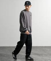 日本未展開モデル THE NORTH FACE ザ・ノースフェイス WHITE LABEL ホワイトレーベル MINI BOX STITCH SWEATSHIRTS オーバーサイズミニボックスロゴ刺繍ステッチスウェット 15064
