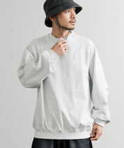 日本未展開モデル THE NORTH FACE ザ・ノースフェイス WHITE LABEL ホワイトレーベル MINI BOX STITCH SWEATSHIRTS オーバーサイズミニボックスロゴ刺繍ステッチスウェット 15064