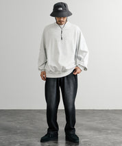 日本未展開モデル THE NORTH FACE ザ・ノースフェイス WHITE LABEL ホワイトレーベル MINI BOX STITCH SWEATSHIRTS オーバーサイズミニボックスロゴ刺繍ステッチスウェット 15064