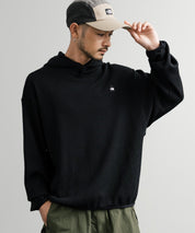 日本未展開モデル THE NORTH FACE ザ・ノースフェイス WHITE LABEL ホワイトレーベル WAFFLE HOOD PULLOVER オーバーサイズワッフルミニボックスロゴ刺繍パーカー 15065