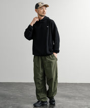 日本未展開モデル THE NORTH FACE ザ・ノースフェイス WHITE LABEL ホワイトレーベル WAFFLE HOOD PULLOVER オーバーサイズワッフルミニボックスロゴ刺繍パーカー 15065