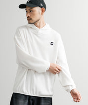 日本未展開モデル THE NORTH FACE ザ・ノースフェイス WHITE LABEL ホワイトレーベル WAFFLE HOOD PULLOVER オーバーサイズワッフルミニボックスロゴ刺繍パーカー 15065