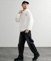 日本未展開モデル THE NORTH FACE ザ・ノースフェイス WHITE LABEL ホワイトレーベル WAFFLE HOOD PULLOVER オーバーサイズワッフルミニボックスロゴ刺繍パーカー 15065