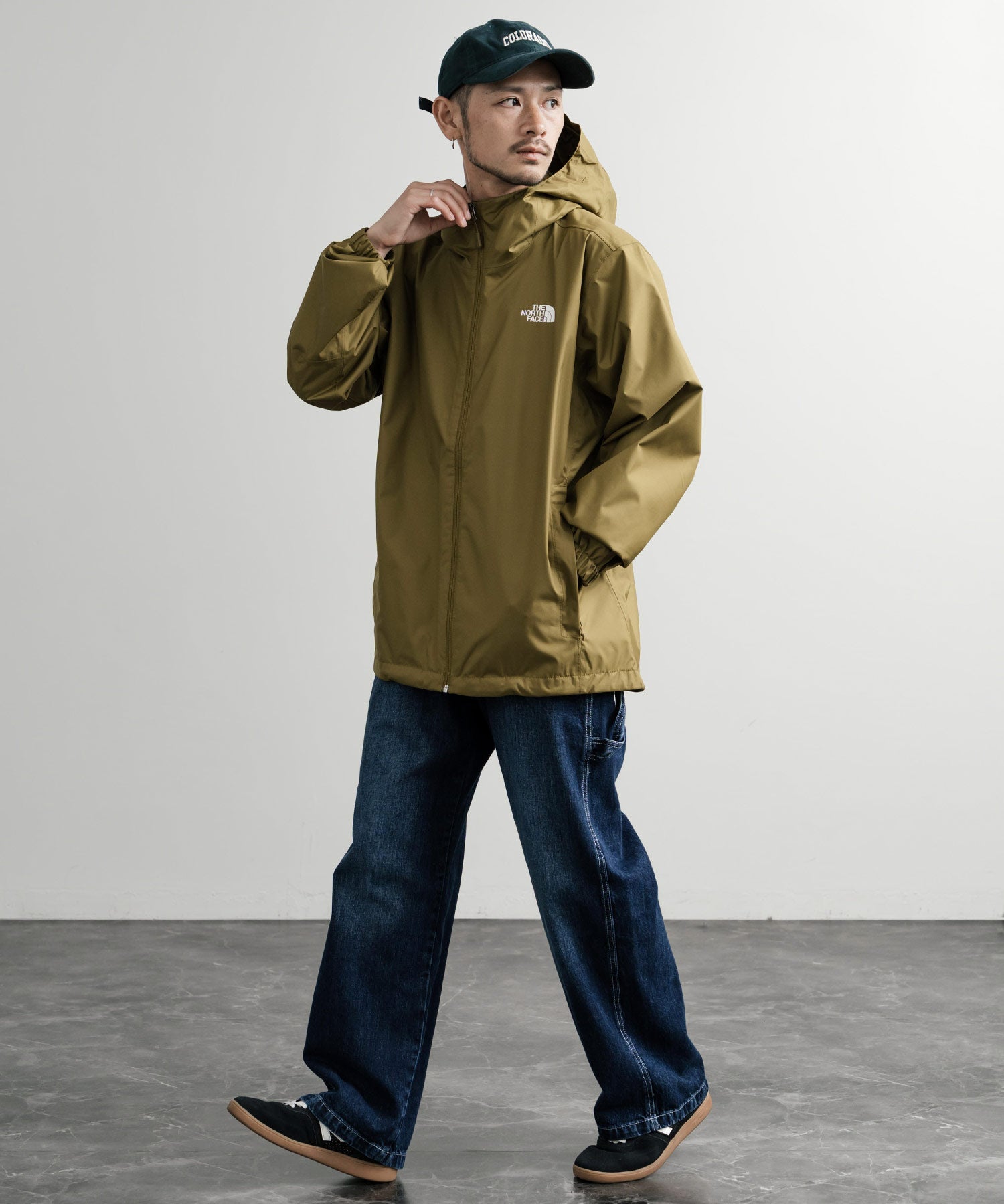 THE NORTH FACE QUEST JACKET ワンポイントロゴDRYVENTマウンテンパーカー/マンパ 15105