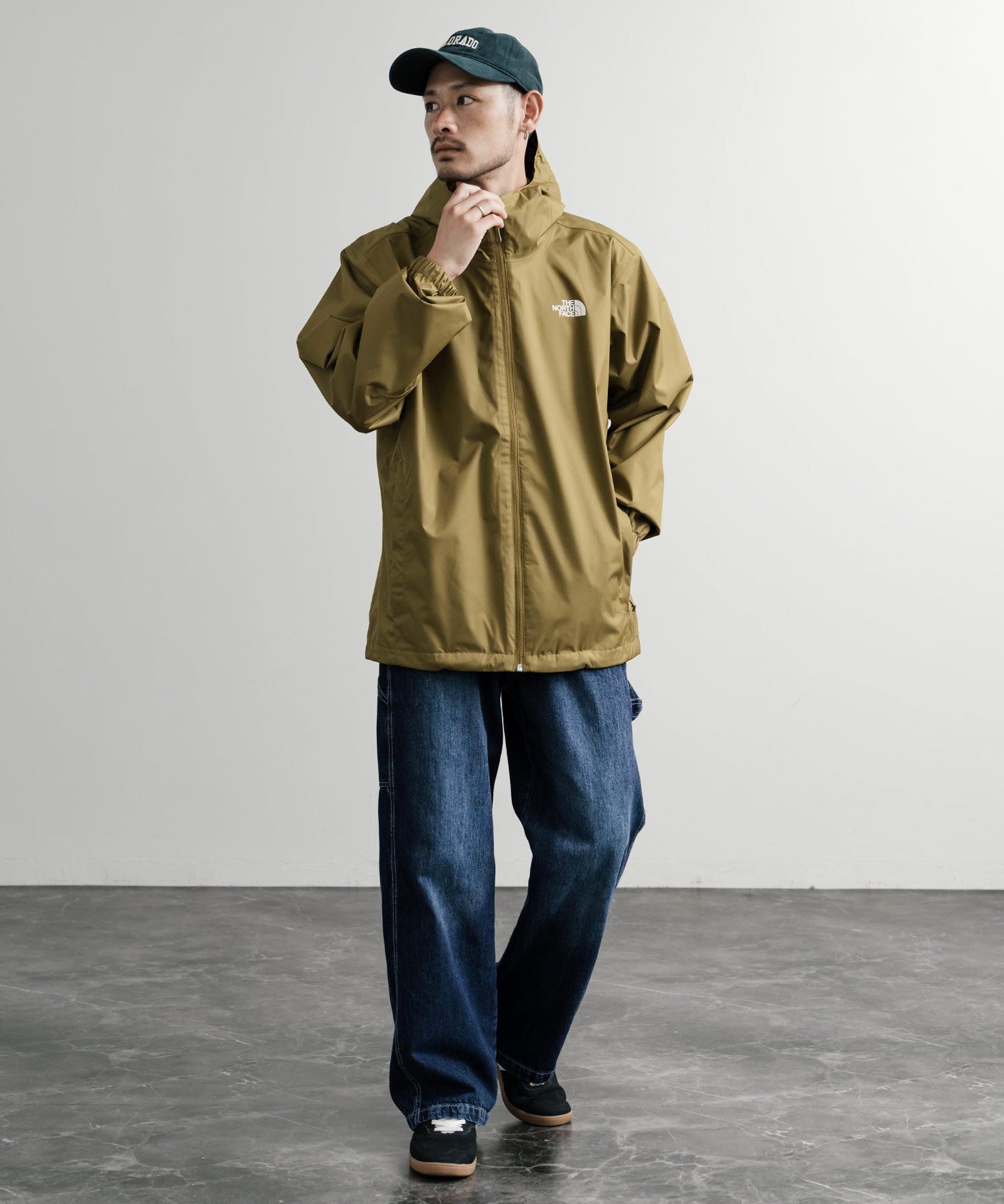 THE NORTH FACE QUEST JACKET ワンポイントロゴDRYVENTマウンテンパーカー/マンパ 15105
