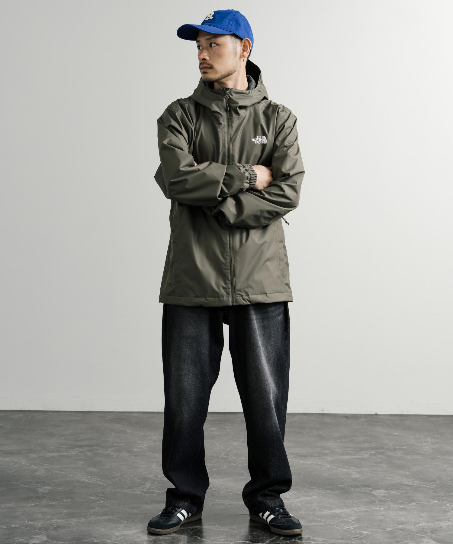 THE NORTH FACE QUEST JACKET ワンポイントロゴDRYVENTマウンテンパーカー/マンパ 15105