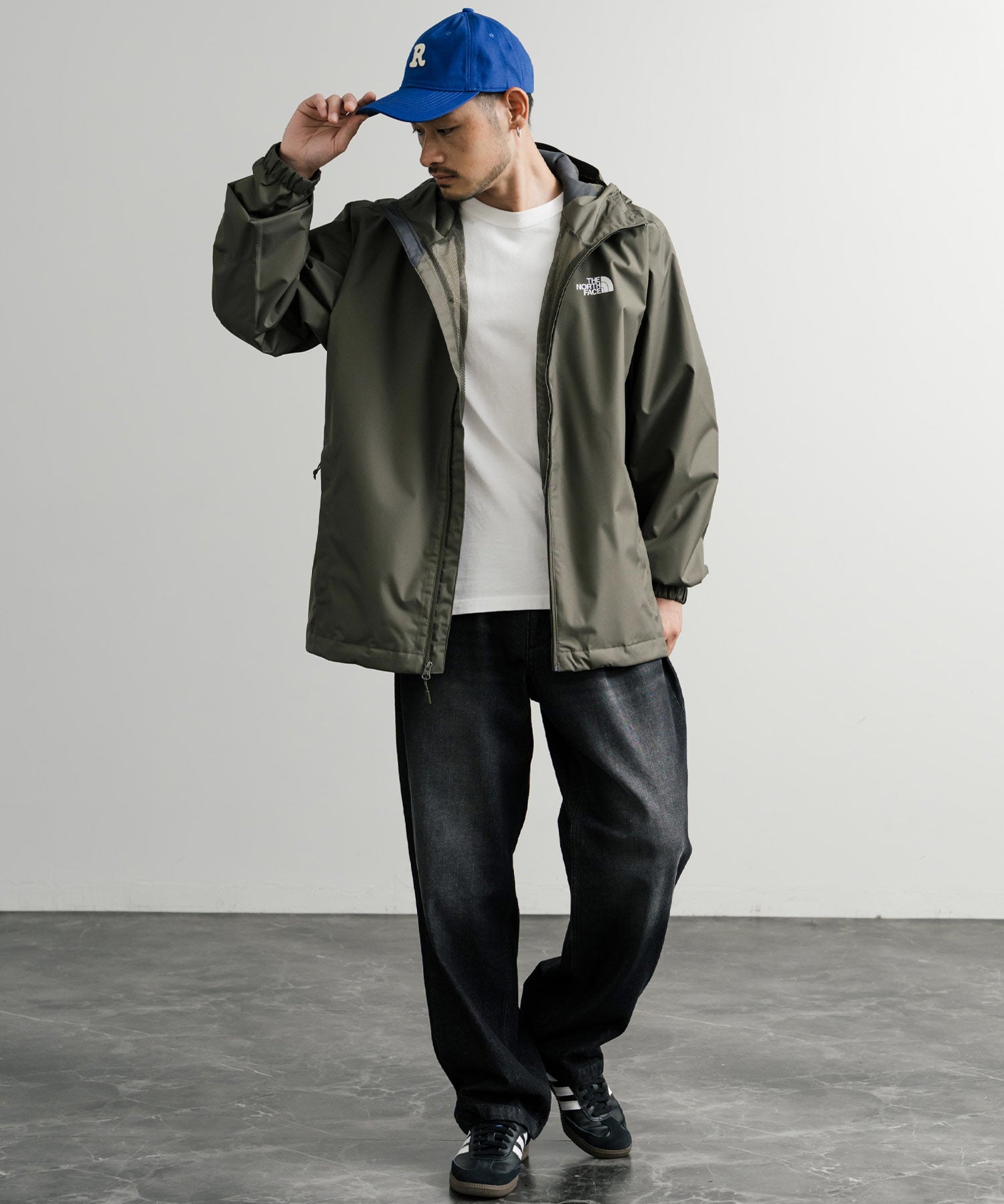 THE NORTH FACE QUEST JACKET ワンポイントロゴDRYVENTマウンテンパーカー/マンパ 15105