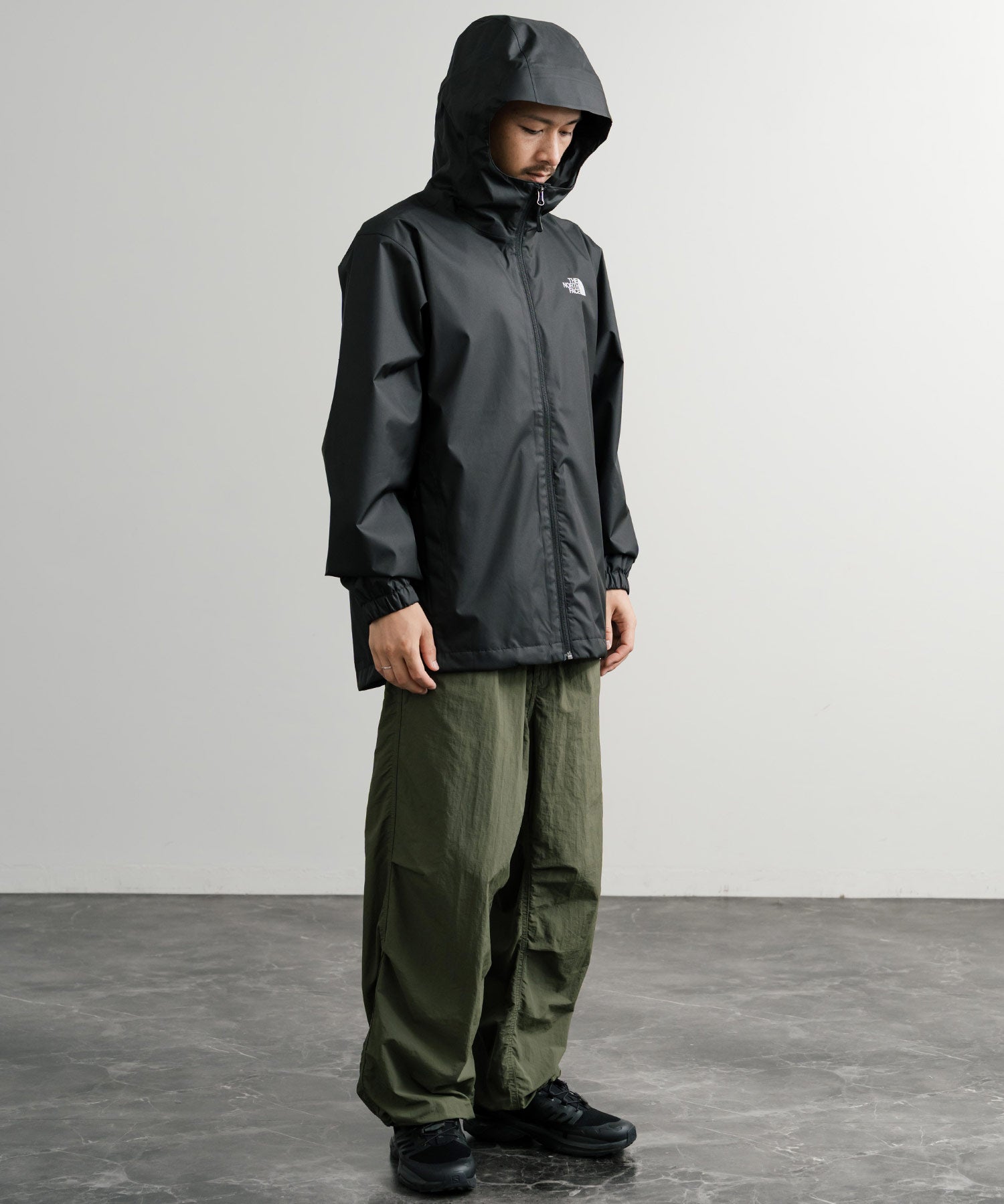 THE NORTH FACE QUEST JACKET ワンポイントロゴDRYVENTマウンテンパーカー/マンパ 15105