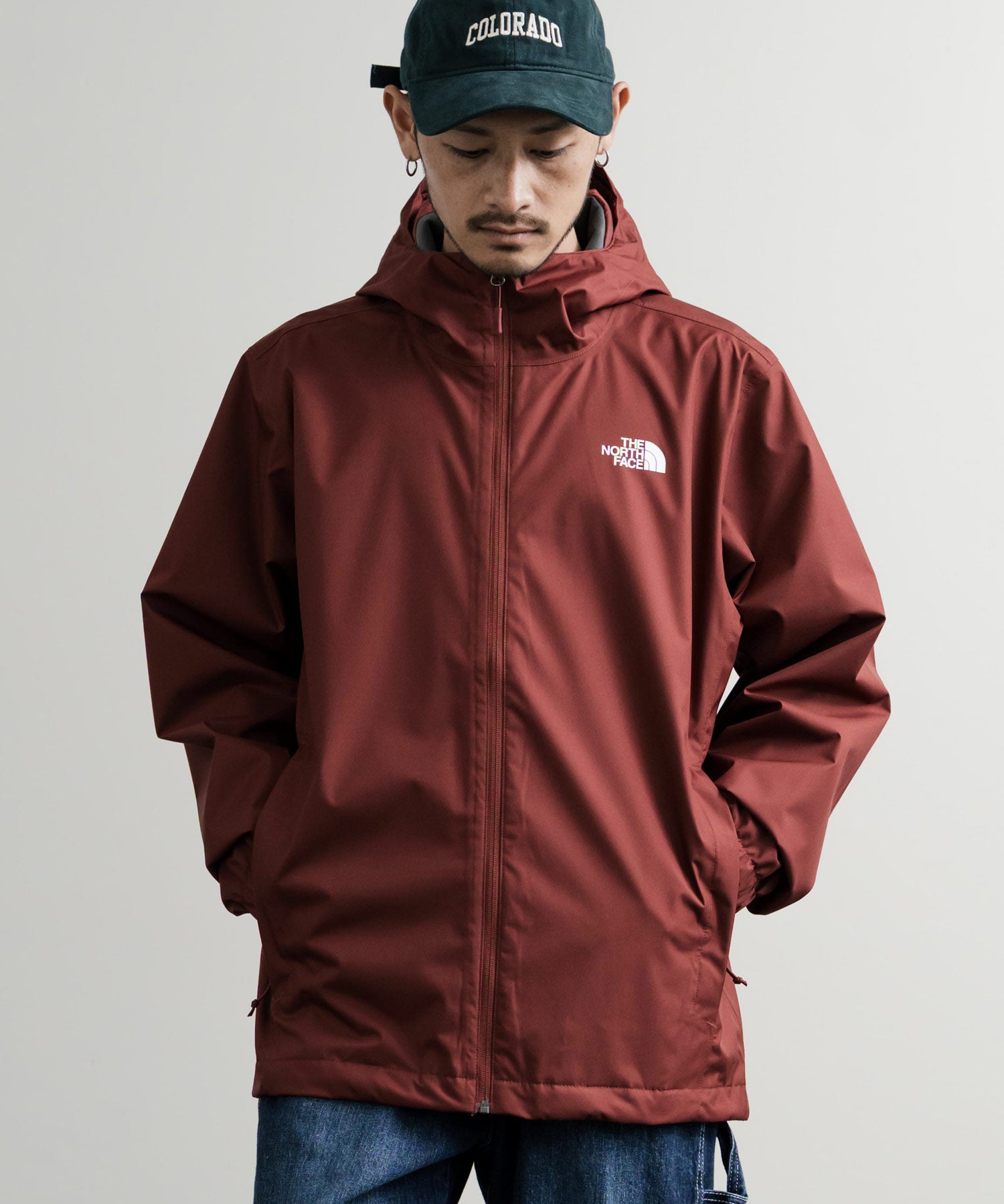 THE NORTH FACE QUEST JACKET ワンポイントロゴDRYVENTマウンテンパーカー/マンパ 15105