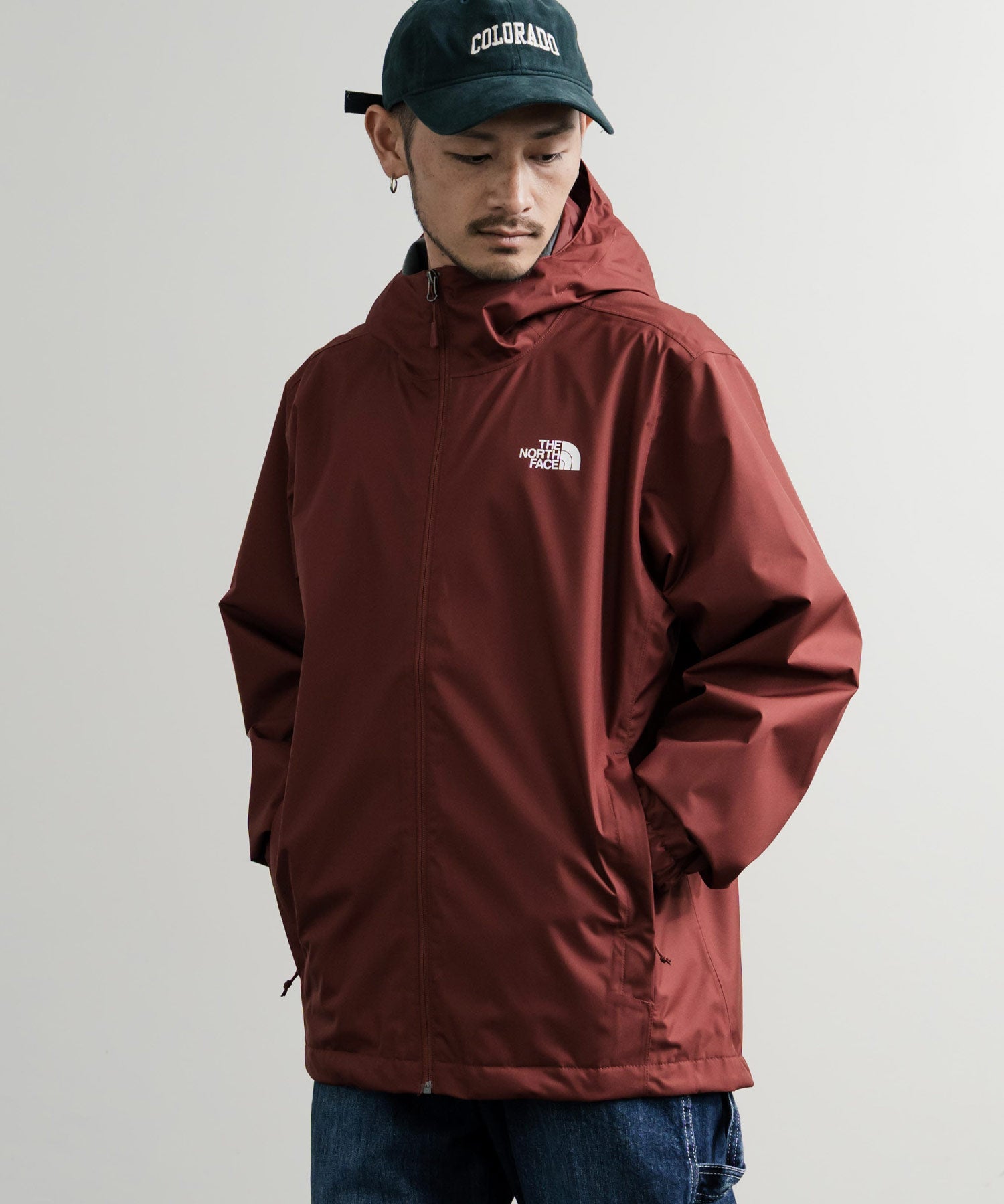 THE NORTH FACE QUEST JACKET ワンポイントロゴDRYVENTマウンテンパーカー/マンパ 15105