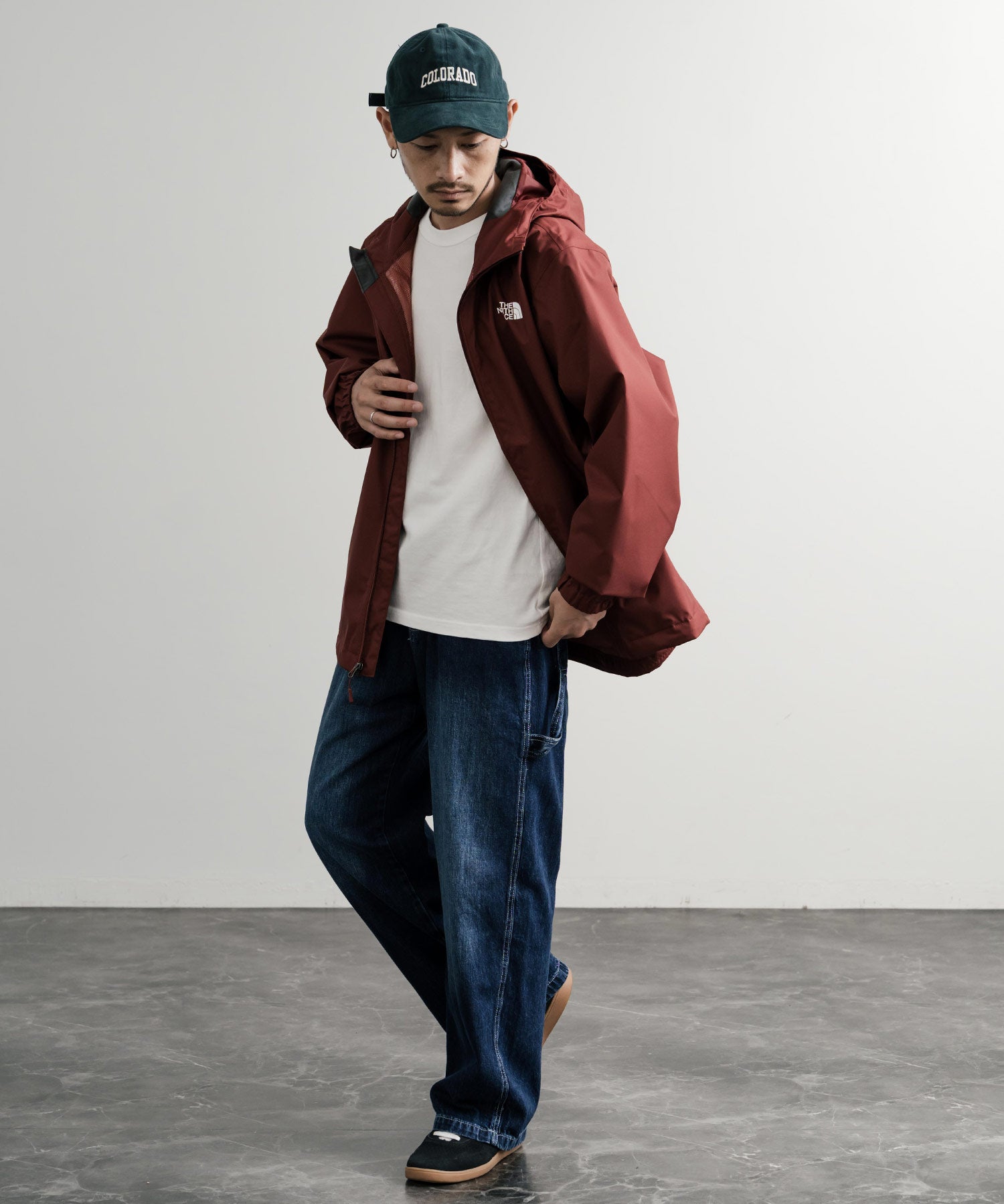 THE NORTH FACE QUEST JACKET ワンポイントロゴDRYVENTマウンテンパーカー/マンパ 15105