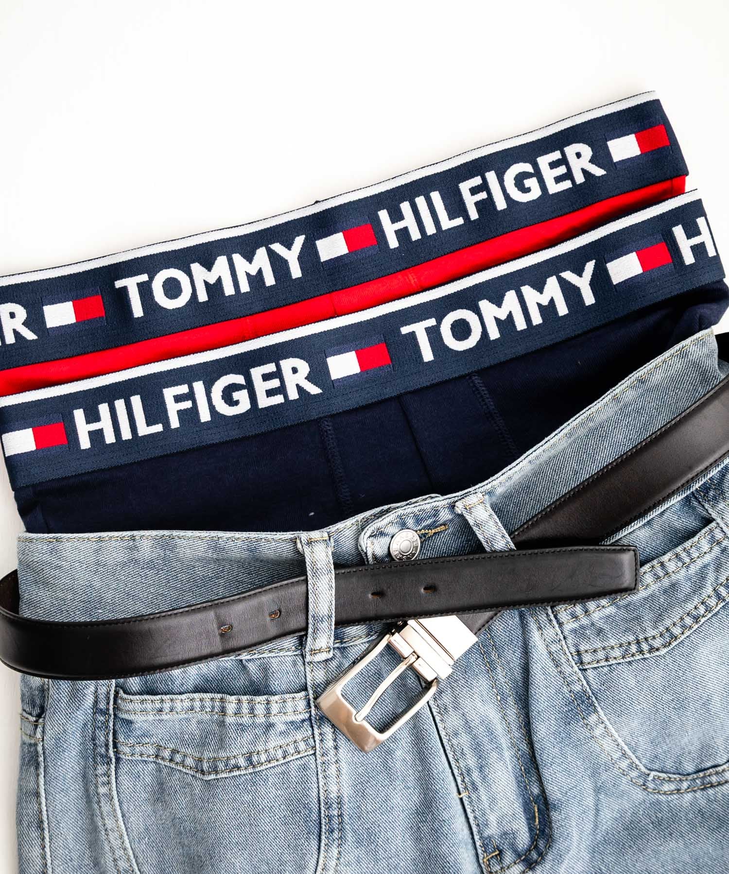 TOMMY HILFIGER トミーヒルフィガー 2PACK BOXER BRIEF アンダーウェア/ローライズボクサーパンツ2枚セット 15111