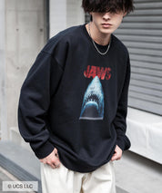 Universal City Studios LLC 別注コラボ オーバーサイズヴィンテージライクグラフィックプリント裏起毛スウェットトレーナー 15115