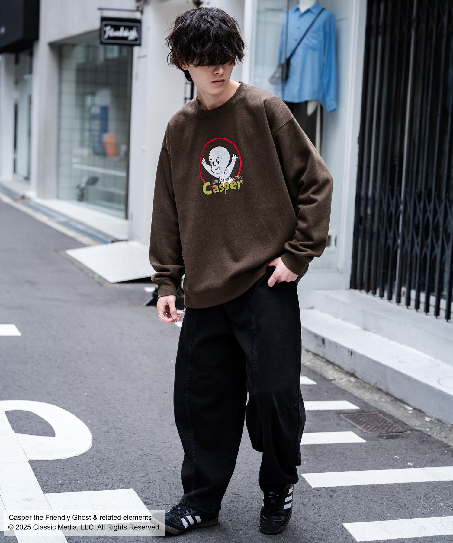 Casper/FELIX THE CAT 別注コラボ オーバーサイズヴィンテージライク