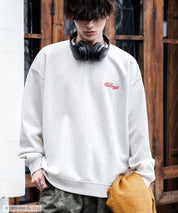 Kellogg's 別注コラボ オーバーサイズヴィンテージライクグラフィックプリント裏起毛スウェットトレーナー 15117