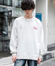 Kellogg's 別注コラボ オーバーサイズヴィンテージライクグラフィックプリント裏起毛スウェットトレーナー 15117