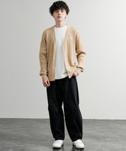 THE NORTH FACE ザ・ノースフェイス M'S HOLIDAY CARDIGAN ワンポイントロゴ刺繍Vネックニットカーディガン 15151