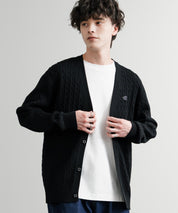 THE NORTH FACE ザ・ノースフェイス M'S HOLIDAY CARDIGAN ワンポイントロゴ刺繍Vネックニットカーディガン 15151